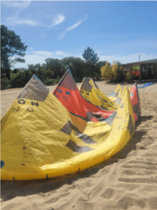 aile de kitesurf duotone