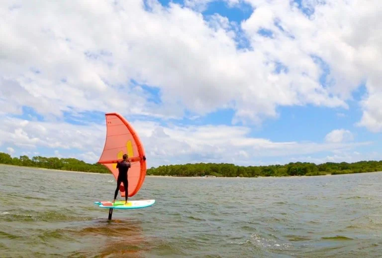 wingfoil à Biscarrosse